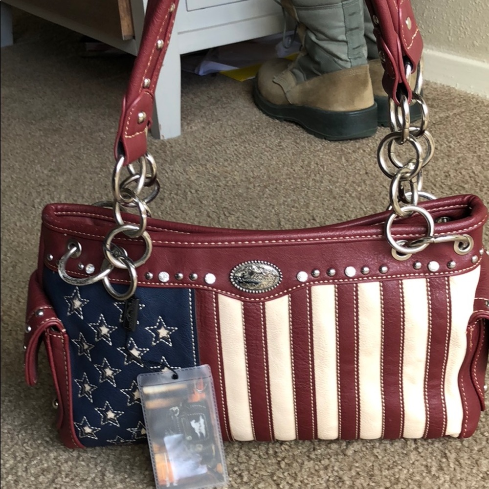 NEW Montana West American Leather Hand Bag